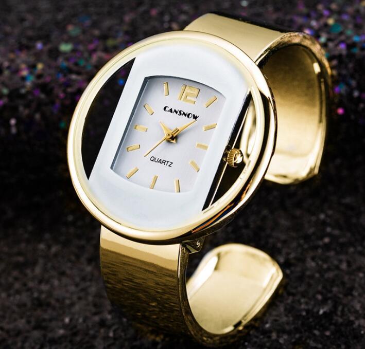 Women Watches New Luxury Brand Bracelet Watch Gold Silver Dial Lady Dress Quartz Clock Hot Bayan Kol Saati.
