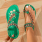Women's Bohemian Stylish Beach Flat Sandals.
