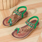 Women's Bohemian Stylish Beach Flat Sandals.
