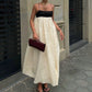 Women's Casual Cotton Linen Sleeveless Dress.