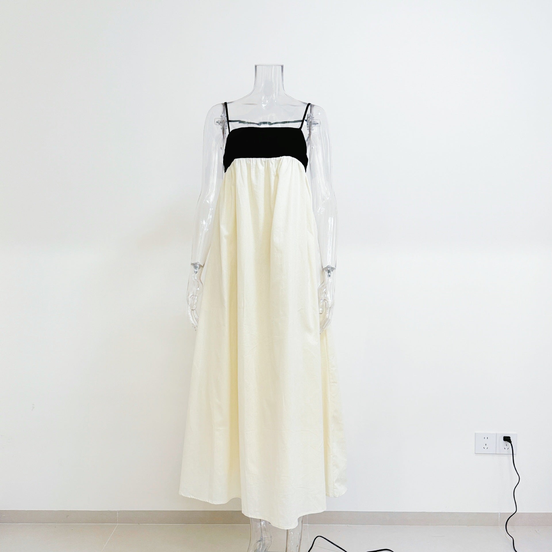 Women's Casual Cotton Linen Sleeveless Dress.