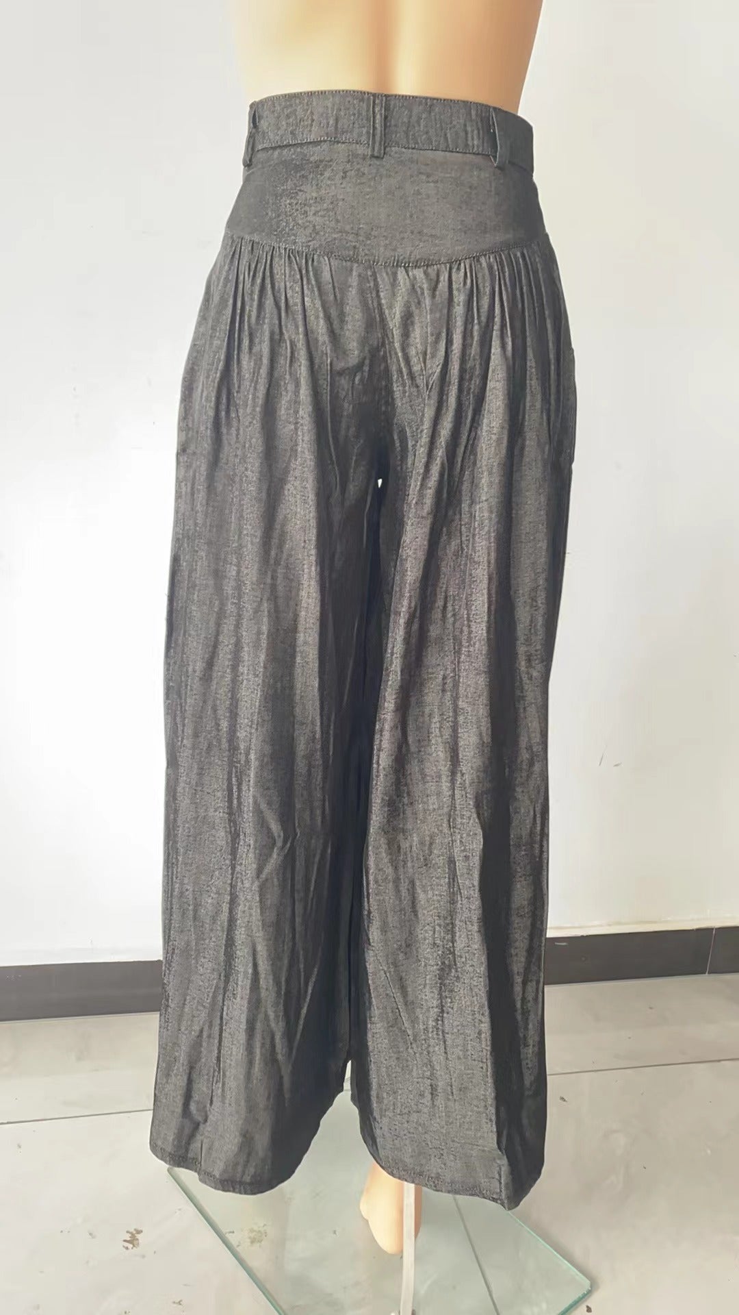 Women's Fashion Wide-leg Denim Bell-bottoms.