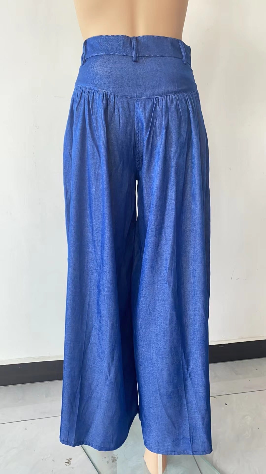 Women's Fashion Wide-leg Denim Bell-bottoms.