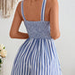 Women's Holiday Solid Color Hollow Twist Knot Jumpsuit.