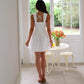 Women's Lace Splicing Sling Dress.
