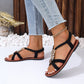 Women's Simple Metal Decorative Sandals.